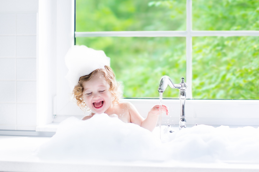 Baño-niña