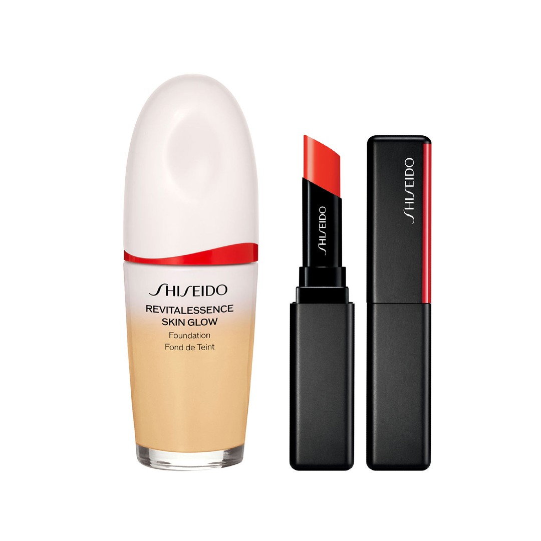 D&uacute;o: Revitalessence Foundation Y Colorgel Lipbalm, 