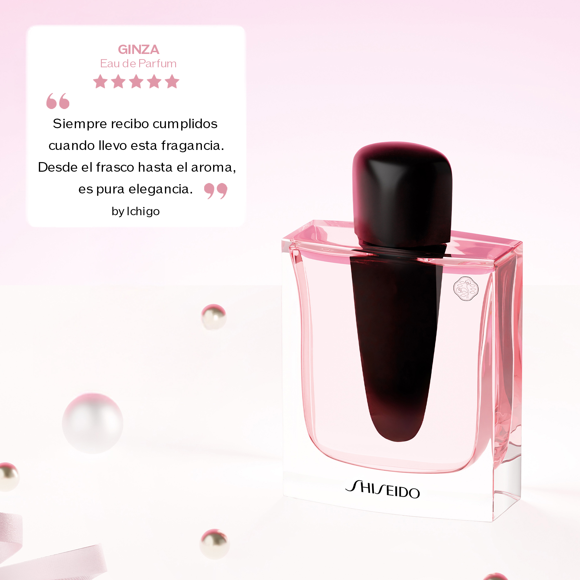 Ginza Eau De Parfum 50ml Holiday Kit, 