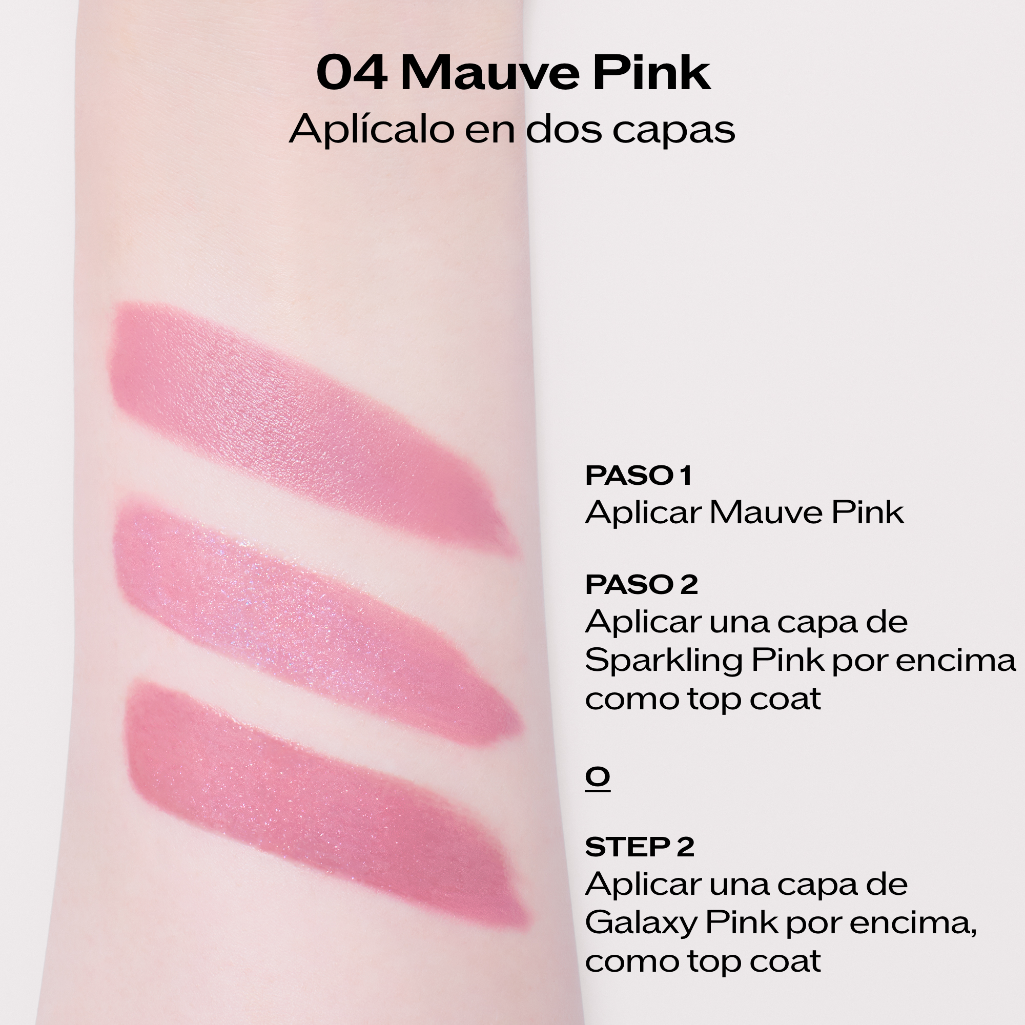 TECHNOSATIN PINK  LIMITED EDITION, Mauve Pink