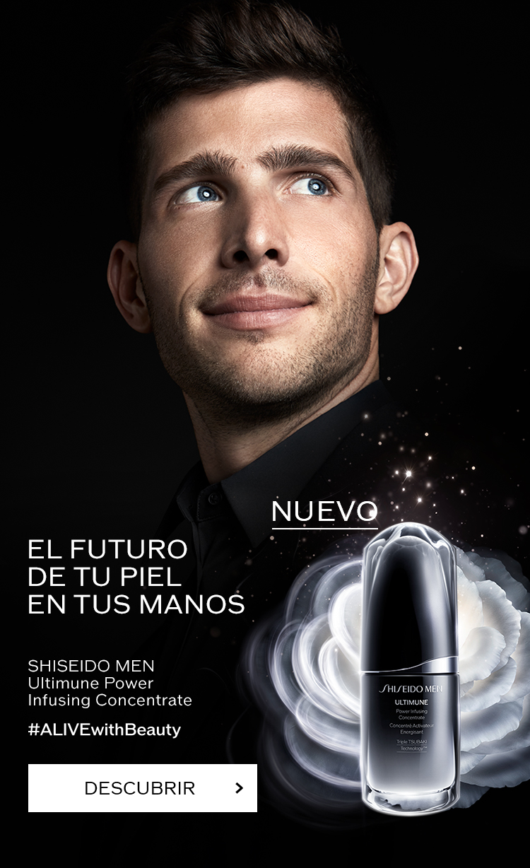 LIVIN UP YOUR LOOK OWN YOUR FUTURE - SHISEIDO MEN Ultimate Power Infusing Concentrate