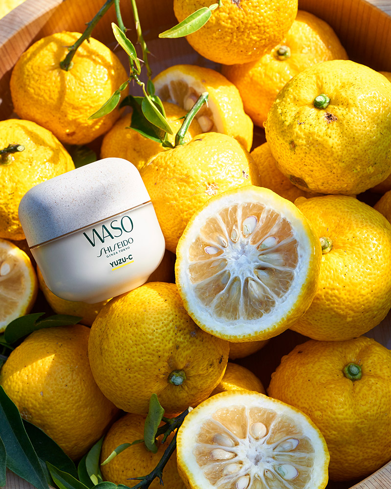 Shiseido ingredientes japoneses: Yuzu